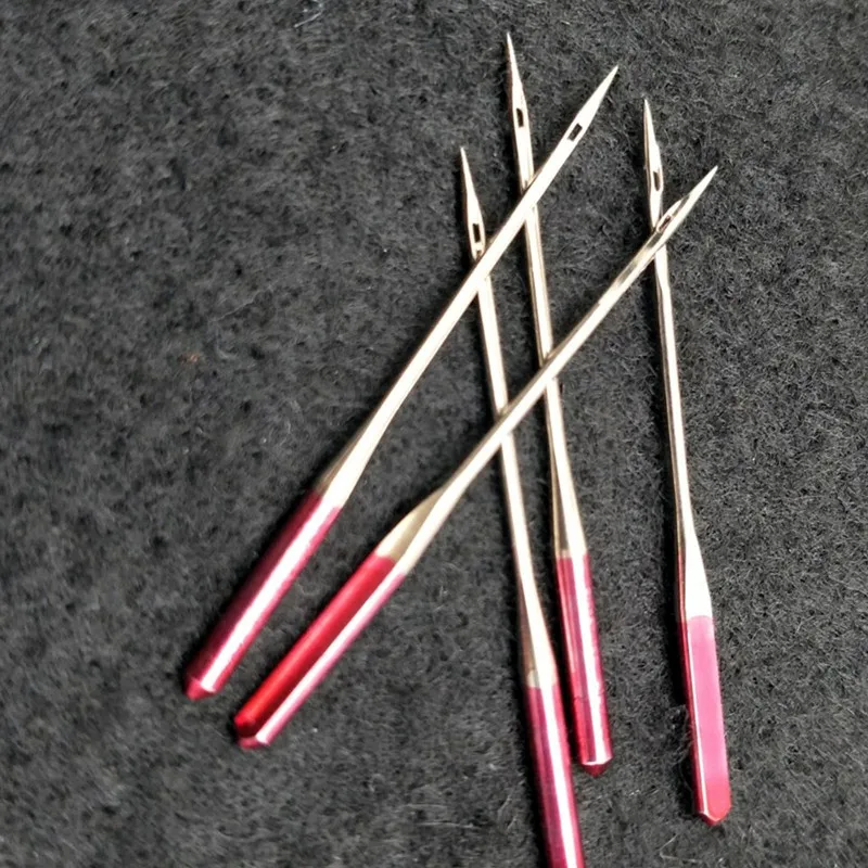 3PCS Sewing Machine Blue Tip Needle Size 11 Purple Tip Needles  Size14 Red Tip Needles Size 14 for Janome MC200E MC5000 YJ284