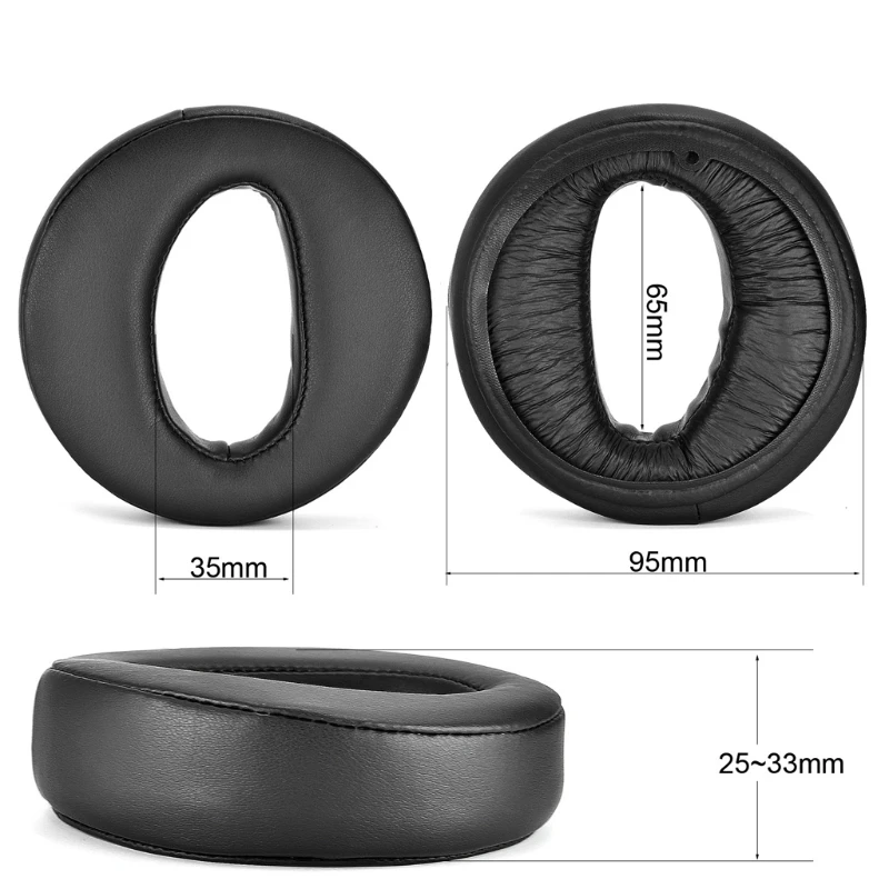 Thay Thế Mới Miếng Đệm Tai Nghe Cho SONY MDR-Z7 Tai Nghe Chi Tiết Sửa Chữa Tai Bọt Mềm Miếng Lót Đệm Dành Cho SONY MDR-Z7M2 Tai Nghe