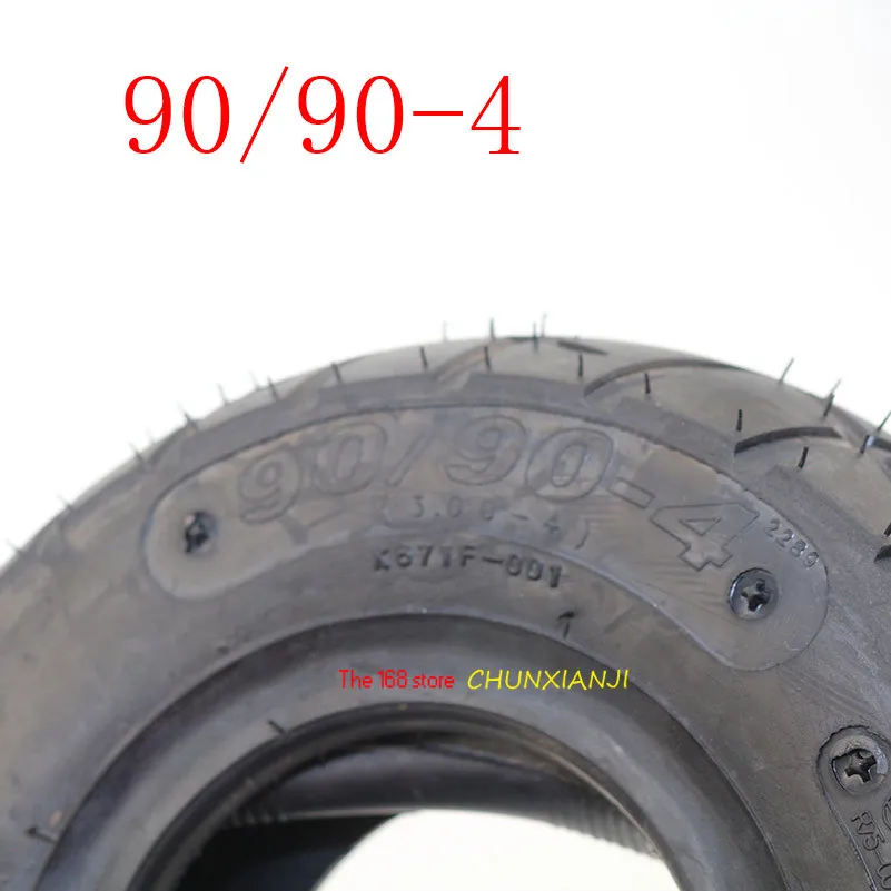 Size 90/90-4 Tyre Inner Tube (10inch) on-road Tyres for Many Scooter Gas/Electric  Motorcycle High Quality