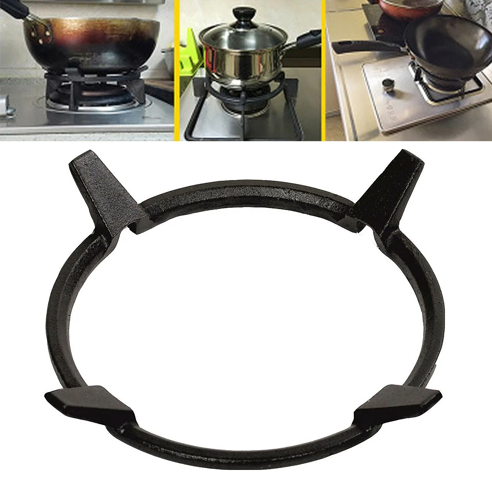 Wok Trivet Universal Gas Stove Cast Iron Wok Support Ring Cooktop Range Furnace Surface Protection Protecting Pad Mat Liner 2