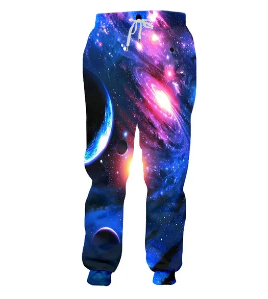 

New 3D Printing Galaxy Space Fashion Men Women Tracksuits Crewneck Hip Hop Pants Plus Size S-7XL Streetwear