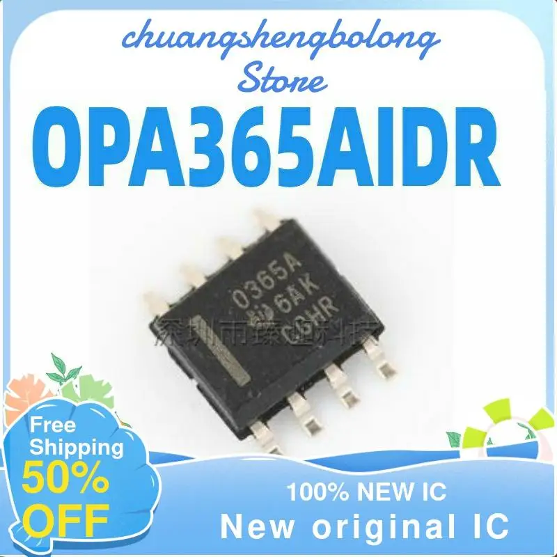 

5 шт. OPA365A OPA365AIDR 0365A SOP-8 новый оригинальный чип IC Усилителя