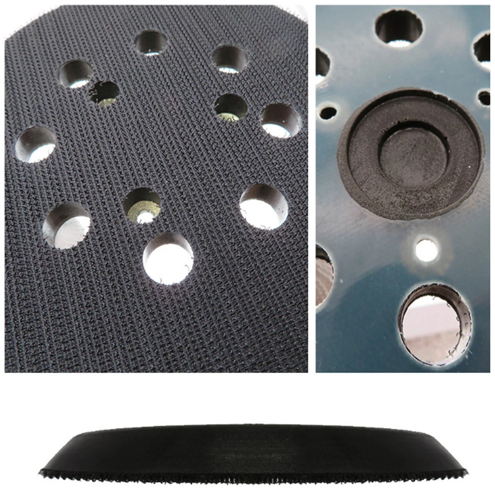 5Inch 125MM 8 Holes Backup Sanding Pad 3/4 Bolts Hook＆Loop Sander Backing Pad for Electric Makita Orbital Sander/ DEWALT Sander