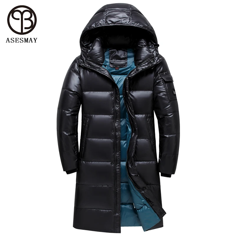 Men Winter Clothing 90% White Duck Down Coat Wellensteyn Fashion Man Jacket Casual 2021 New Parka Hooded Overcoat Men\'s Jacket