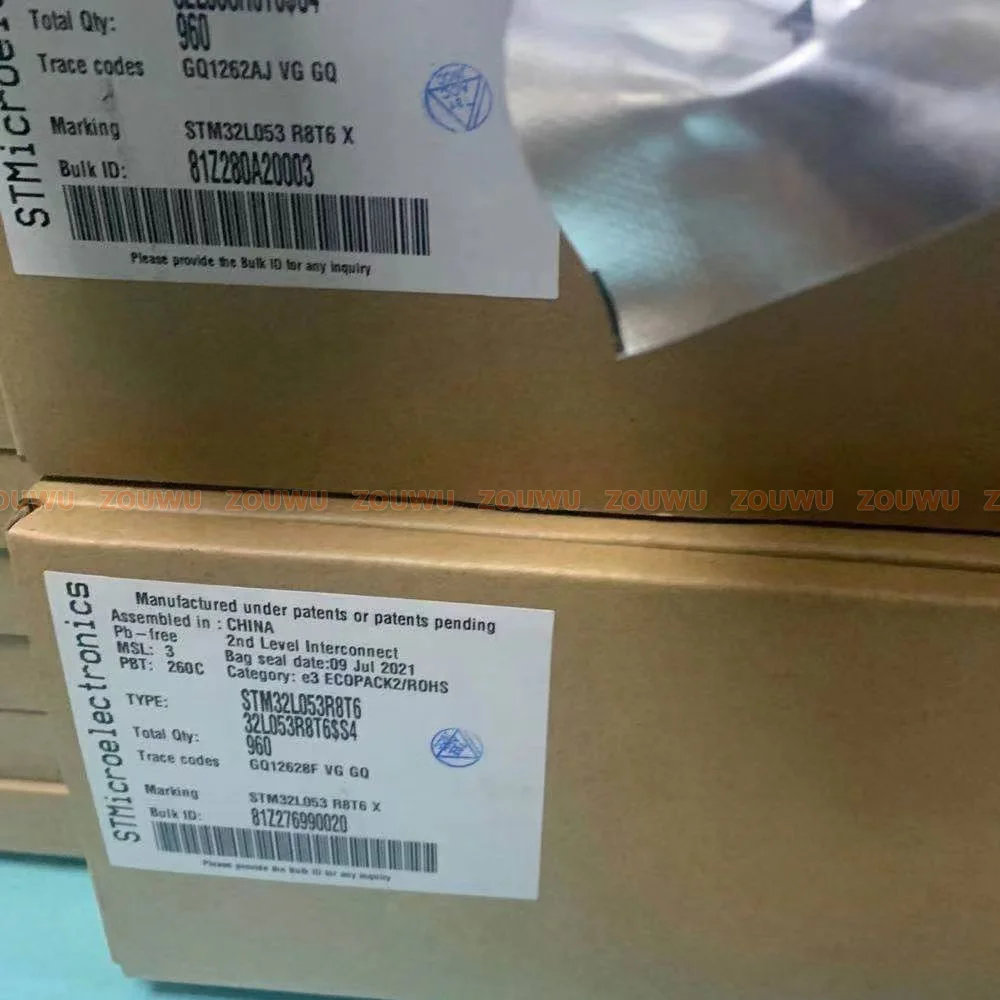 

10PCS/LOT STM32L053R8T6 IC STM32L053 LQFP-64 100% original