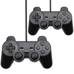 1pcs USB Wired Gamepad Joystick for WinXP PC Computer Laptop Controller for Windows 7 / 8 / 10 / XP Game Joypad Plug and Play