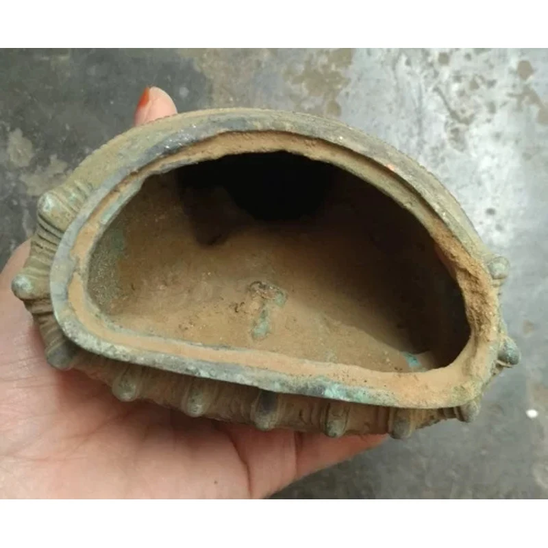 China Old Tibetan Buddhism Shakyamuni Sit Buddha Bronze Statue 20cm Collect decorative gift trinkets