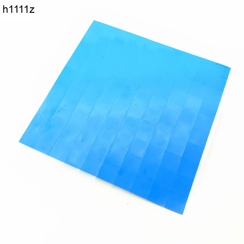 

Heatsink Silicone Pad High Quality 10mm*10mm*1mm 0.5mm Thick 100pcs Thermal Pad GPU CPU Heatsink Cooling Conductive Silicone Pad