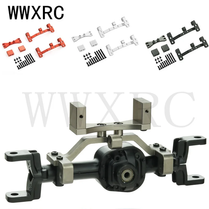 Dla MN D90 D91 D96 MN99S 1/12 części do ulepszenia samochodów zdalnie sterowanych metalowy drążek sterowniczy podstawa siedzenia i osi do wspornik serwo akcesoria do montażu