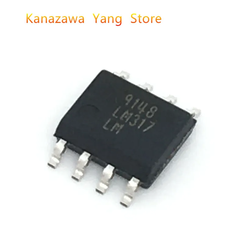 10pcs/Lot Brand New LM317LMX  LM317  317 8 PINS   Adjustable Three-Terminal Regulator Chip  In Stock Best Quality