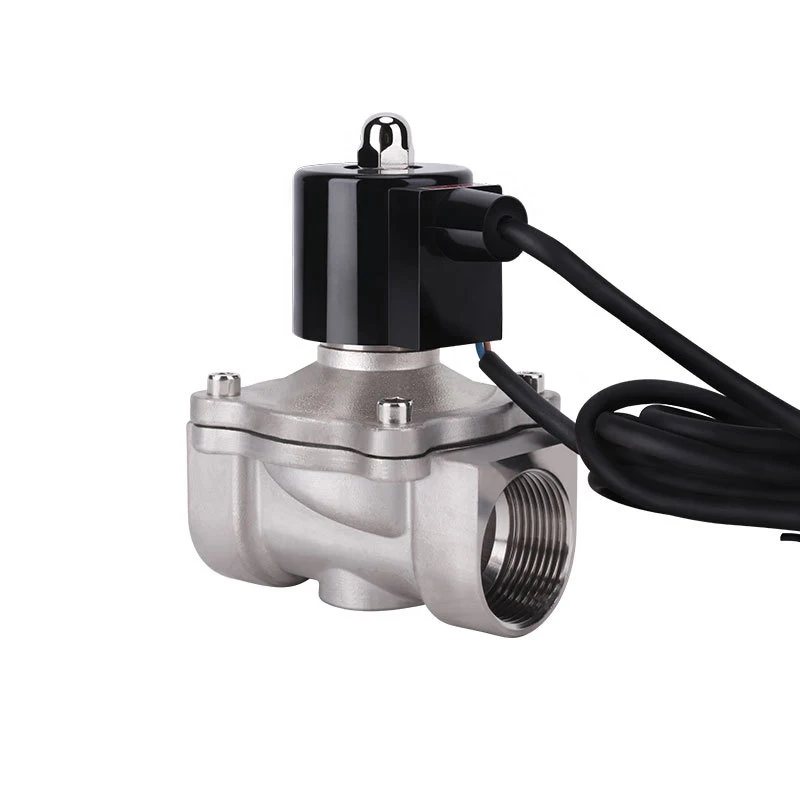 

1-1/4" Normally Closed 304 Stainless Steel IP68 Waterproof Fountain Solenoid Valve 110V 24V 12V 24v For Underwater