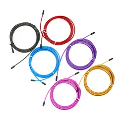 Cable de acero de 2,8 m para saltar, cuerda de repuesto para Crossfit, Cable de Metal reemplazable, accesorios para saltar