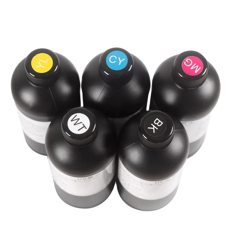 1 Bottle 250g UV Ink/for EPS LED lamp UV flatbed Printer/3D Cylindrical UV Printer For R1390 L1800 R1900 L800 R330 R2000 L805