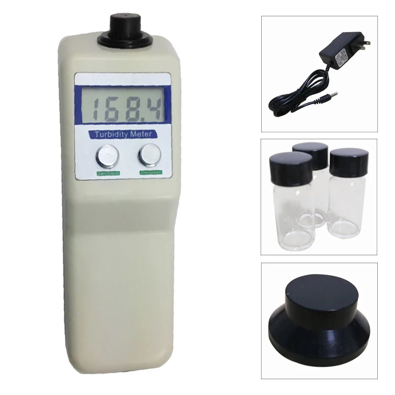 Portable Turbidimeter Microcomputer Scattered Light Turbidity Meter Intelligent Colorimeter Measure Range 0-200NTU 0.1 NTU WGZ-B