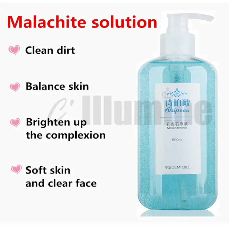 

Malachite Sessence Night Serum 500ml Replenishment Brightening Skin Color Moisturizing Blemishes