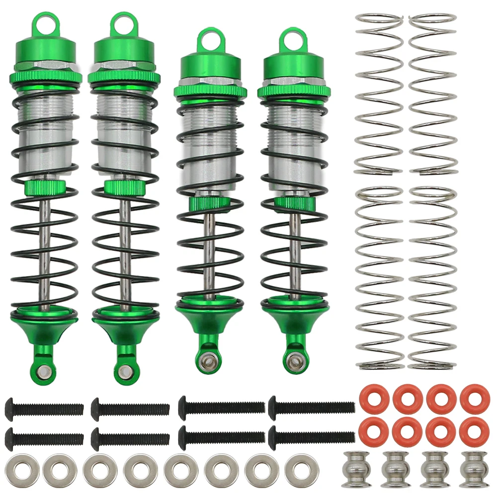 Aluminum Front&Rear Shock Absorber Assembled Full Metal for Arrma 1/10 Granite BIGROCK SENTON Typhon replace AR330550 AR330551