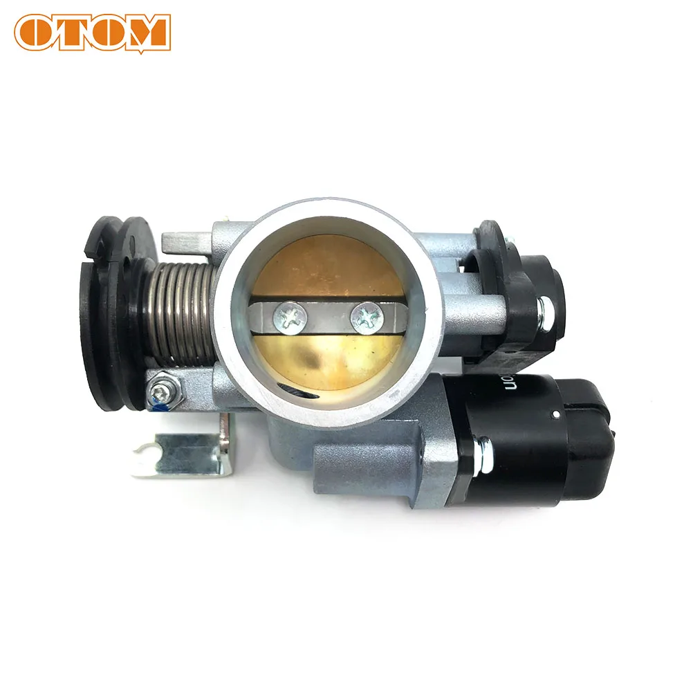 OTOM Motorcycle Throttle Valve Body Aluminum For SHINERAY Retro 400 440 Engine EFI Electronic Fuel Injection Kit High Performanc