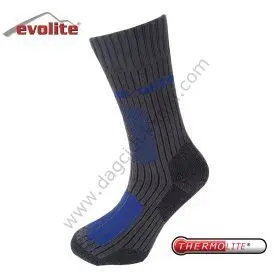 Evolite Kaus Kaki Termal Termolite Inti Ekstrim Pria Wanita Hiking Trekking Berkemah Luar Ruangan Katun Musim Dingin-Polyester-Nilon Bernapas