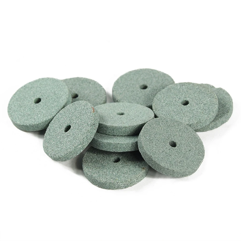 10pcs green aluminum oixde grinding stone sheet for dremel rotary tools