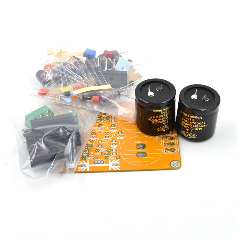 MOFI-Sigma22 Fully Discrete Regulated Power Supply (Dual Rail±5V ~±36V) DIY KIT & Finished Board