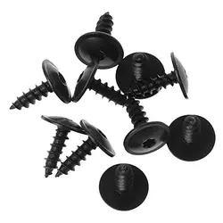 16/20mm Car Clips Fastener For Audi A3 A4 A5 A6 A7 A8 Q3 Q5 Q7 For Engine Splash Guard Self Tapping Screws 30Pcs Car Clips