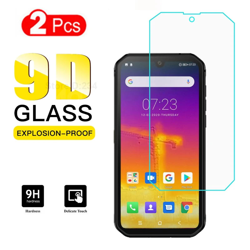 2PCS Tempered Glass For blackview bv9900 Pro Screen Protector 9D Anti-Explosion Front Protective Glass Film on blackview bv9900E