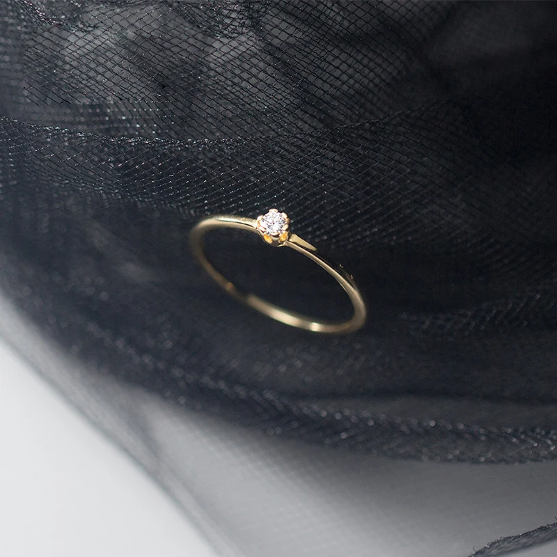 La Monada Women Ring 925 Sterling Silver Minimalist Rings For Women 925 Silver Fine In Jewerly Rings Woman Wedding Wish Inlay 40