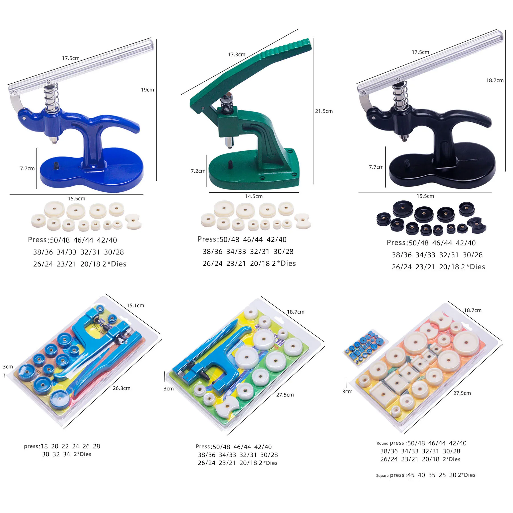 Watch Case Press Tool Watch Fitting Dies Back Cover Remover Closer Pressing Machine Watch Cover Capper Presser Repair Kit Tools