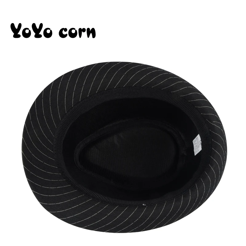 yoyocorn grass top hat British wind summer sun hat Men's gentleman hat fashion retro lady  middle and old age English  jazz cap