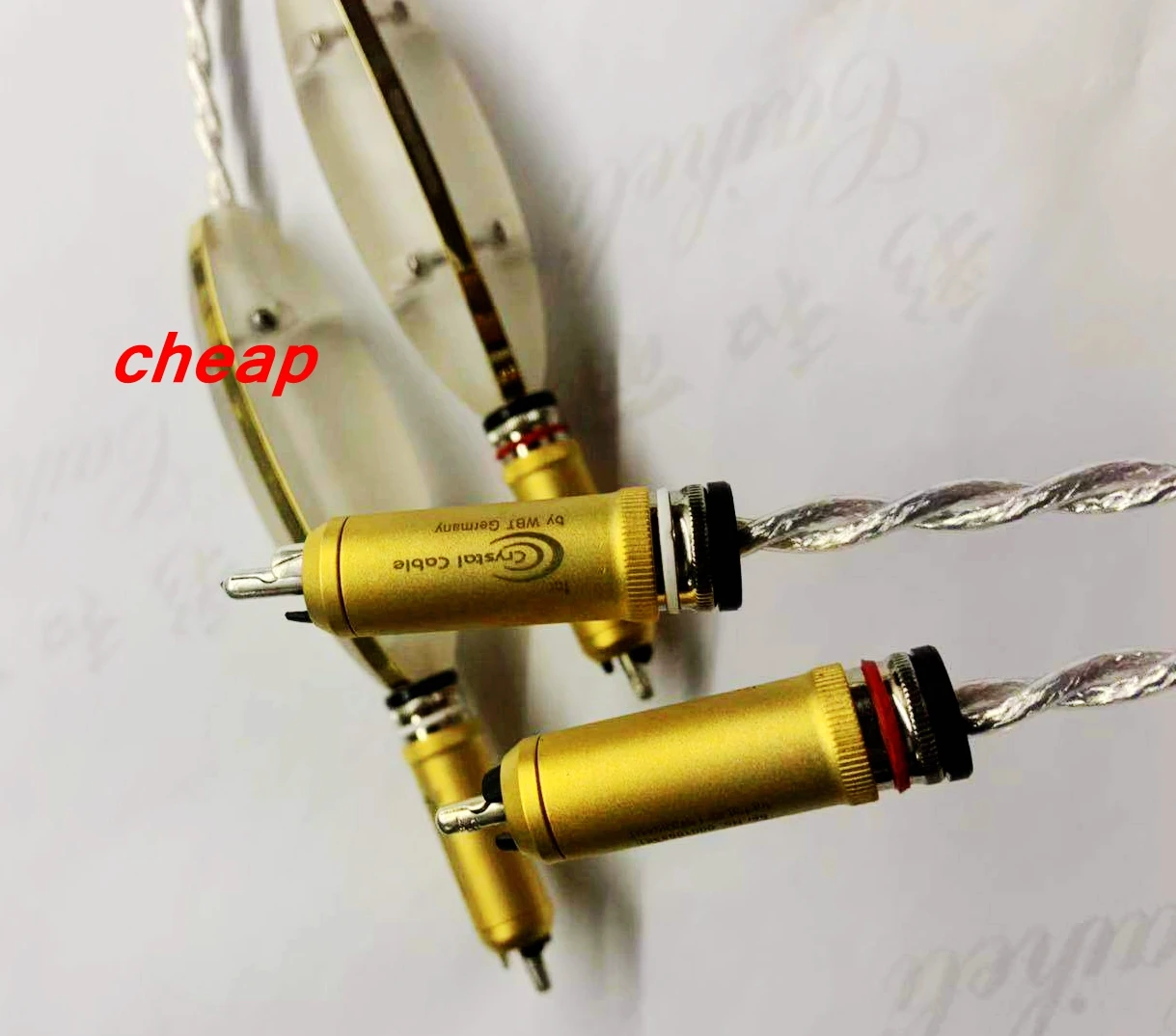 Cable de señal RCA de alta gama y alta.