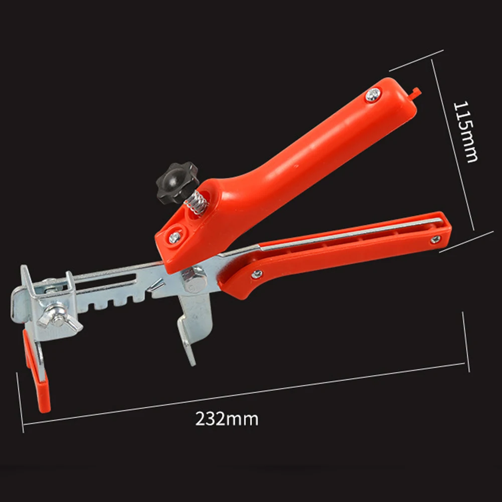 Professionelles Nivelliersystem für Wand- und Bodenfliesen, Zange, ausgewogenes Gerät für Fliesenverlegung, Clips, Keile, Ausrichtungswerkzeuge – Detail 12