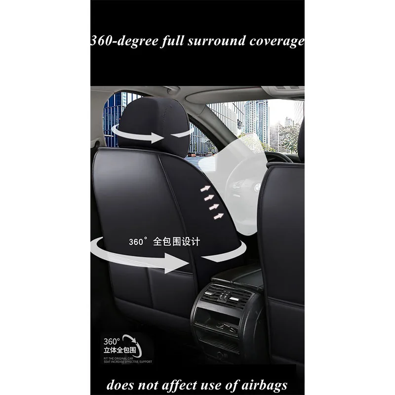 Car Seat Cover for Renault Clio Duster Leon Ibiza Mitsubishi Lancer X Pajero Outlander Subaru Forester