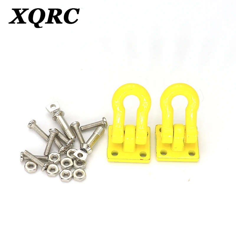 Xqrc Xe Kim Loại Xe Kéo Hỗ Trợ Cứu Hộ Kéo Móc Trx4 Trục Scx1090046 RC4WD D90 TF2 CC01 Của 1/10 RC Theo Dõi Xe