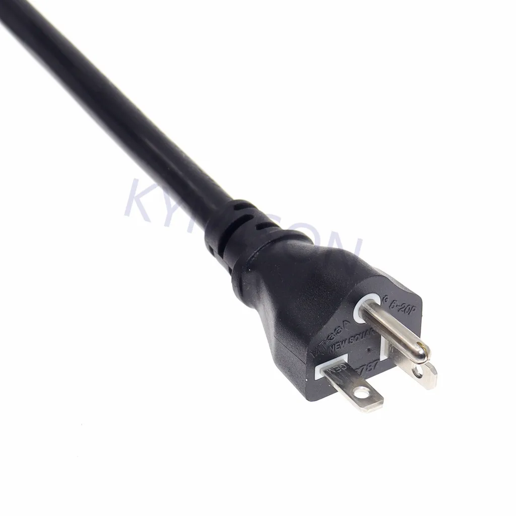 Us Nema 5-20P Iec C19 Sjt Cavo di Alimentazione 20A 125V Americano Heavy-Duty Del Computer cavo di Estensione 12AWG Linea di Alimentazione 1.8 M