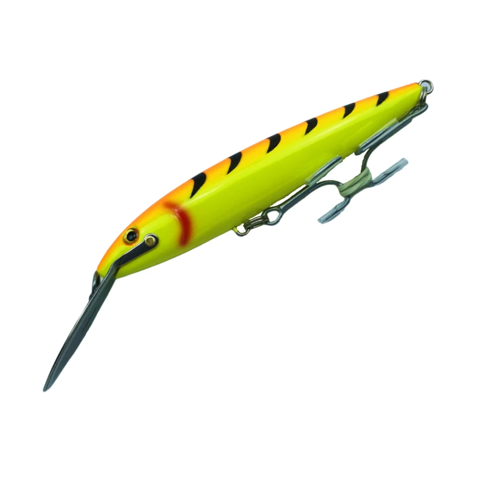 Swolfy 1pcs 130mm/32,5g 185mm/60g Troll ing Thunfisch Angel köder große sinkende See köder Elritze lockt Fisch köder vmc Haken – Detail 14