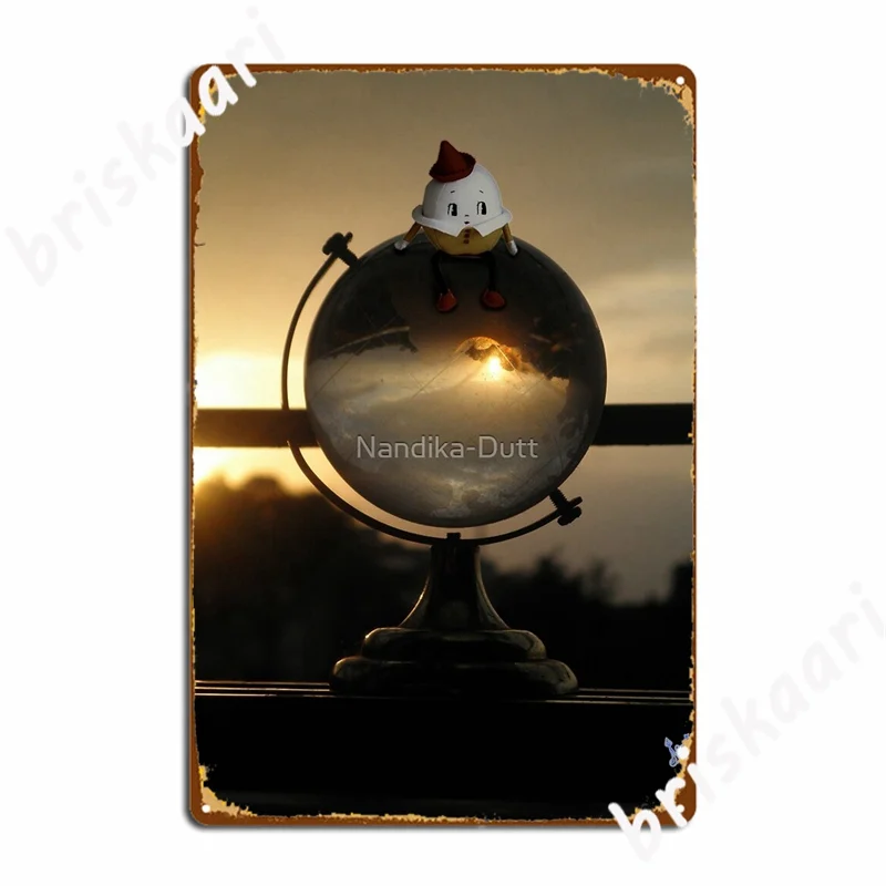 Humpty Dumpty Sat On The World Metal Signs Club Party Club Bar Printing Wall Decor Tin sign Posters