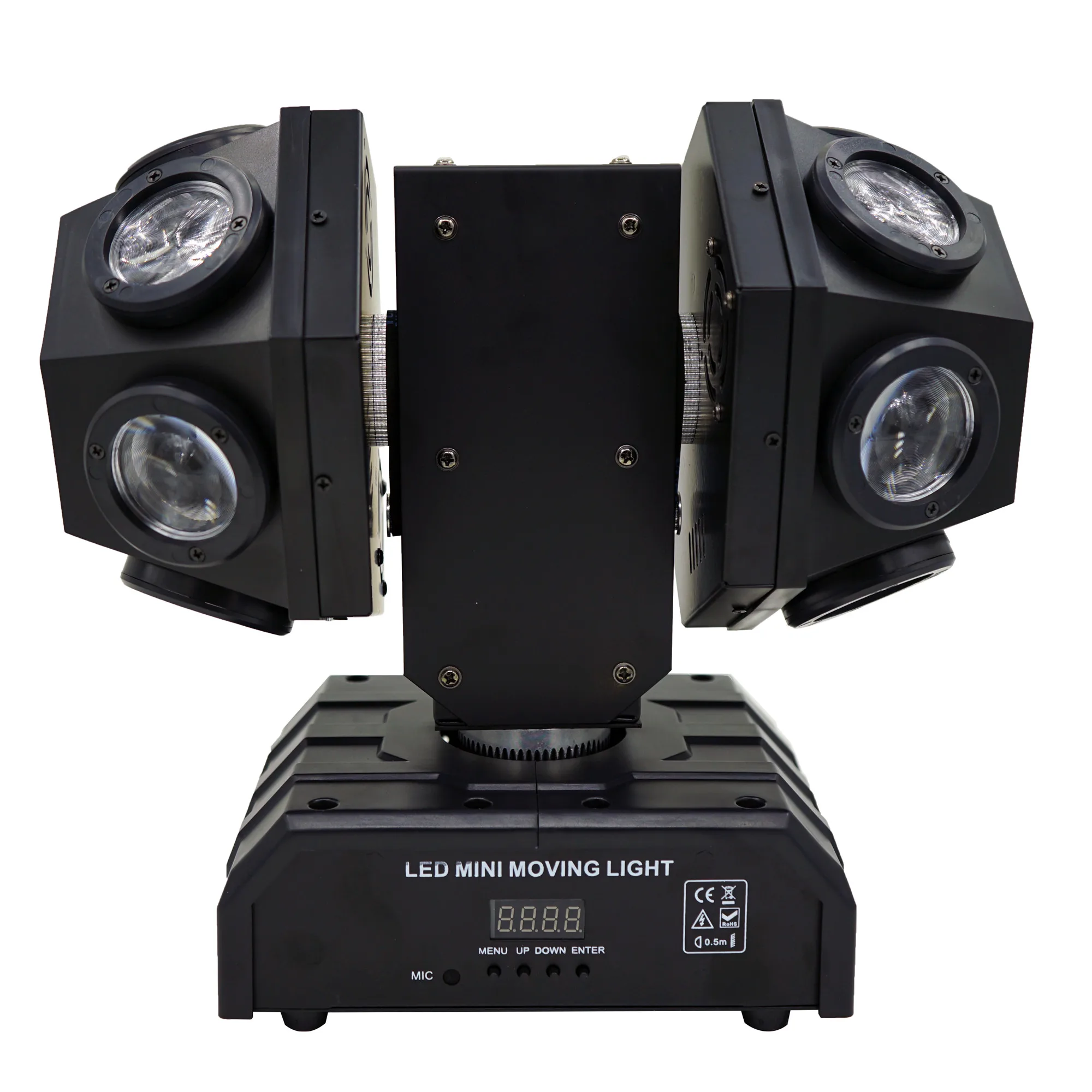 4 in 1 RGBW strahl licht/LED fußball bühne effekt beleuchtung/doppel arm strahl moving head licht, geeignet für nachtclubs