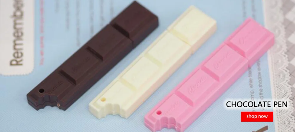 5 teile/los Kreative Schokolade Form Bleistift Spitzer mit Radiergummi als Schule Stationären – Detail 1