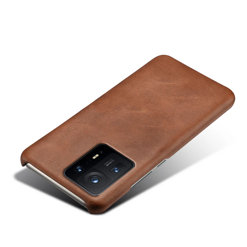 

Luxury Vegan PU Leather Cover For Xiaomi Mix 4 Mix4 Funda Wearable Slim Coque For Xiomi Mi Mix4 Mix 4 5G 6.67" 2021 Phone Case