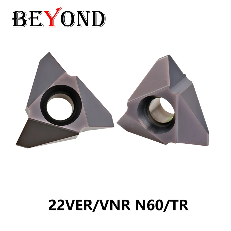 Além de 10 Peças Caixa 22ver 22vnr N60 3.0 4.0 5.0 6.0 7.0 tr Inserções de Carboneto Torno Cortador Torneamento Ferramentas para Scver Scvel Cnc Corte