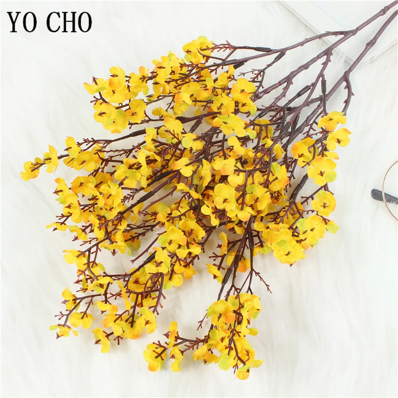 Artificial Gypsophila Colorful Starry Artificial Flower Living Room Family Party Decoration Plastic Flower Wedding Decoration