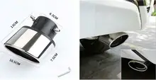 Universal Car Exhaust Muffler Tail Pipe Accessories #3