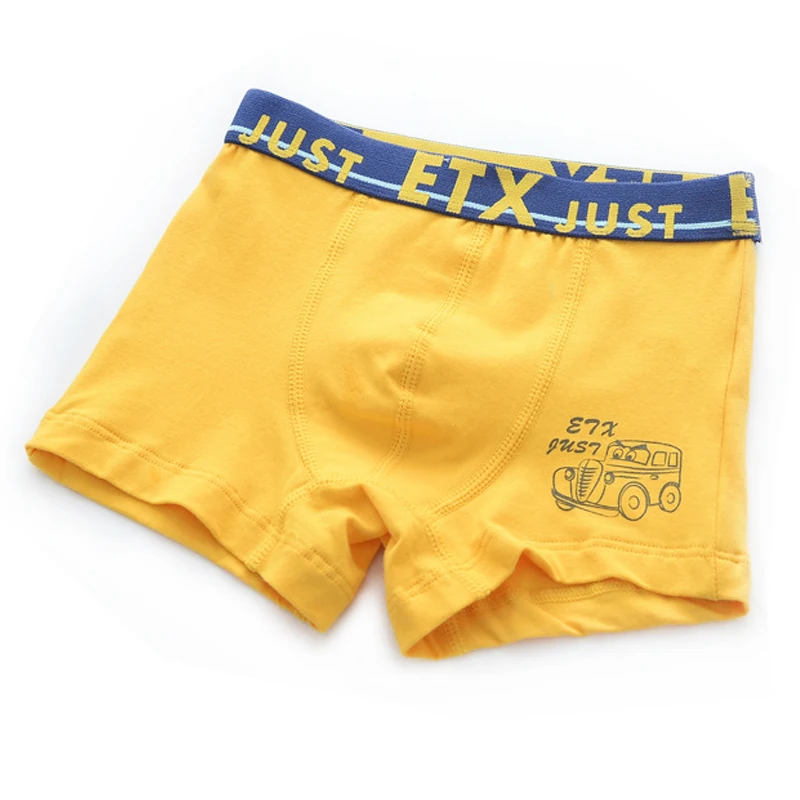 Boy Panties Cotton Children Breathable Kids Underwears Boxer Panties For Boys Shorts Pants 2020 New  5pcs/lot Solid Color Pants