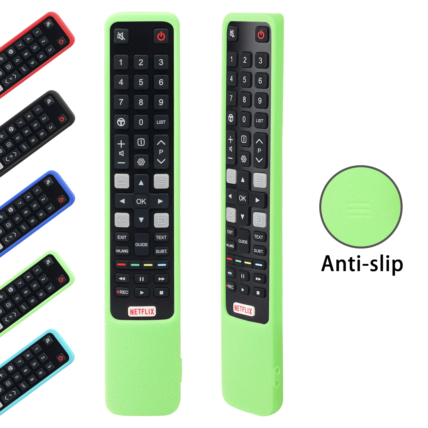 Protective Sheath Cover Fit for TCL TV Remote Control RC802N Series YUI1 YU14 U43P6046 U49P6046 U55P6046 U65P6046 Silicone Case