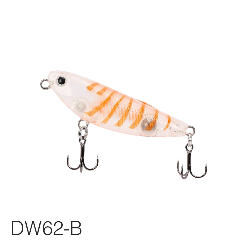 TSURINOYA トップウォーター釣りルアー DW62 フローティングペンシル