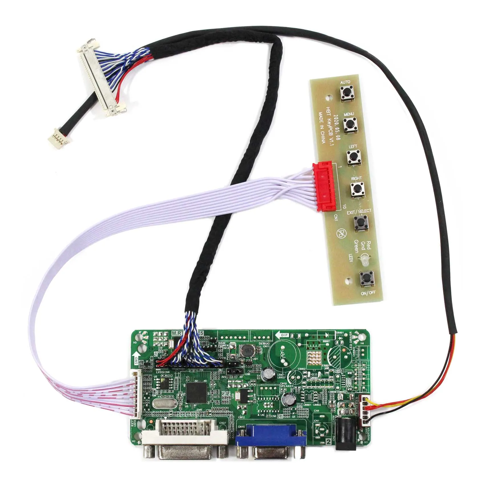 DVI VGA placa controladora LCD en 18,5 en G185HAN01 1920x1080 pantalla LCD RT2281