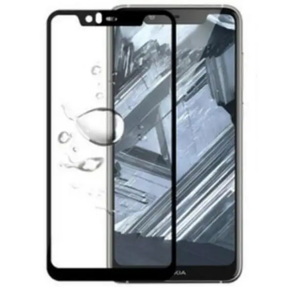 Tempered Glass Screen Protector For Nokia X5 9H Hard Hi-Q 0.3mm 2.5D Explosion Proof Protective Film