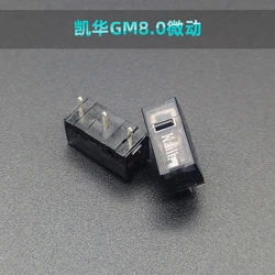 2Pcs Kailh Mouse switch GM8.0 Micro Swicth GM red dot button 80 Million Click Lifetime suitable for Logitech G403 G900 G903 G102