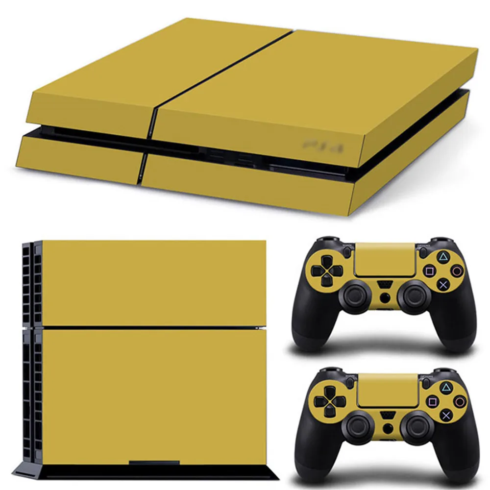 Set stiker Decal kulit konsol Ps4 kustom + 2 Skin pengontrol