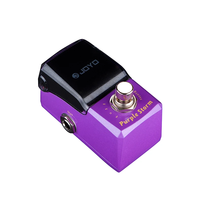 JOYO JF-320 PURPLE STORM Fuzz Guitar Effect Pedal Warm Fuzzy Sound with Distortion Effect Guitar Pedal for Classic Rock